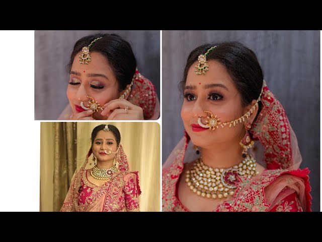 Bridal makeup tutorial/ bridal makeup kaise karte hain/ bridal makeup look