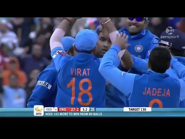 India vs England championship trophy final || full highlights