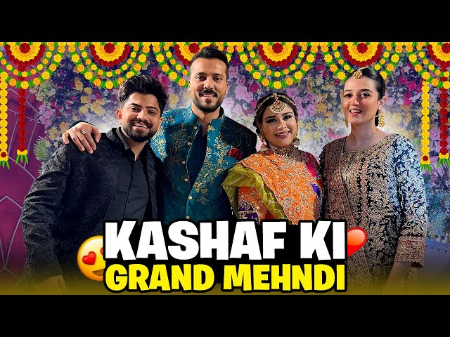 Kashaf Ki Grand Mehendi Celebration 🥳 | Zaraib Vlogs