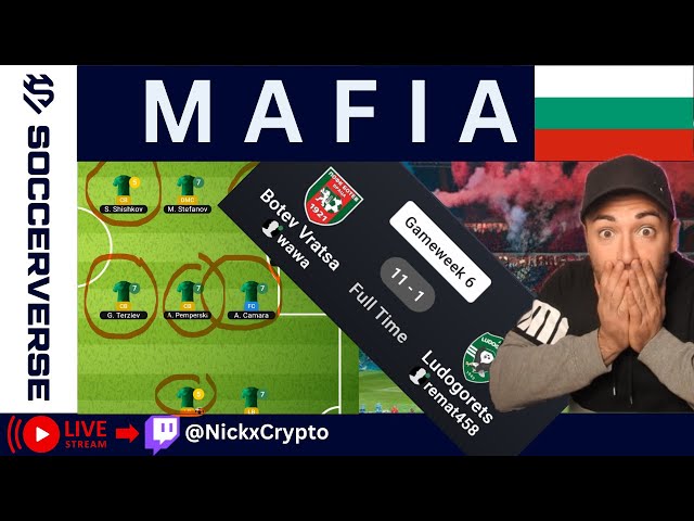 (LIVE) Obvious MATCH FIXING by Bulgarian MAFIA in SOCCERVERSE !