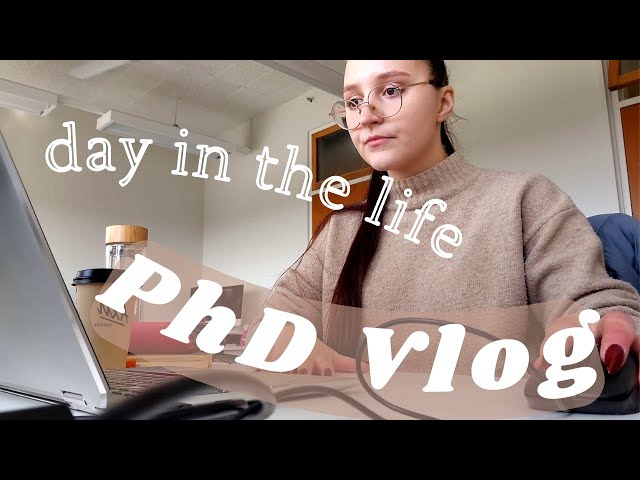 Another day in the life - PhD Vlog #6 | preparing for confirmation, making presentations and writing