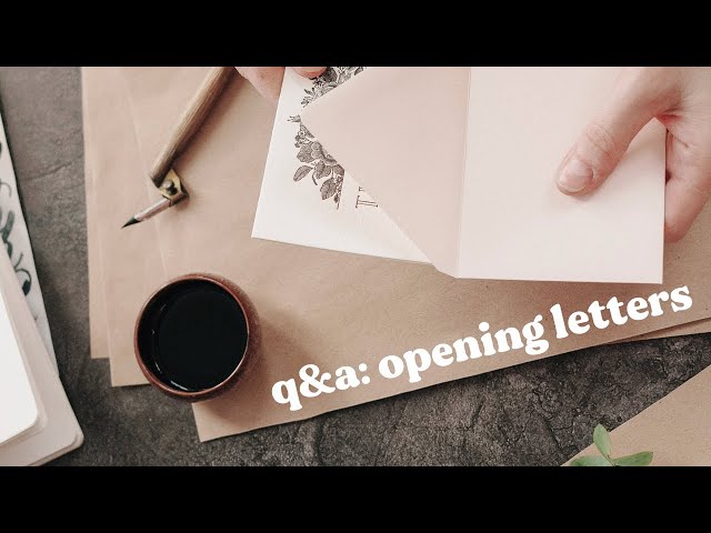 ☁️ opening pen pal letters ~ live stream q & a | maiden manila