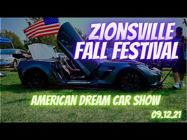 Zionsville Fall Festival | American Dream Car Show 2021