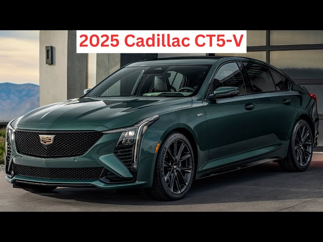 All-New 2025 Cadillac CT5-V | Interior | Specs | Updates