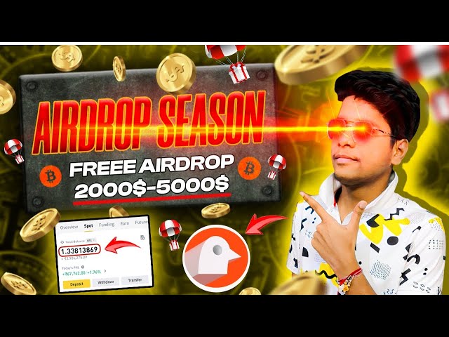 😱😱 Earn Freee Gauranteed 5000$ From Airdrops | Biggest Crypto Airdrop of 2024 | Best Airdrop 2024