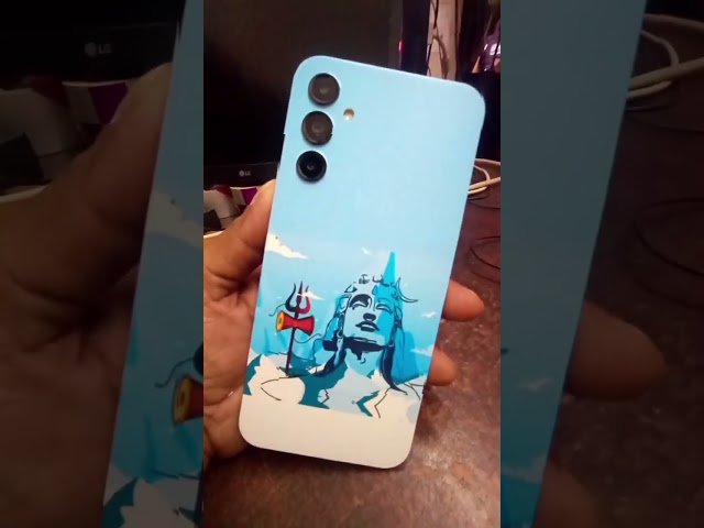 Mobile lamination || Sikn Cuttings Sticker Mobile Back Cover #chetansargara