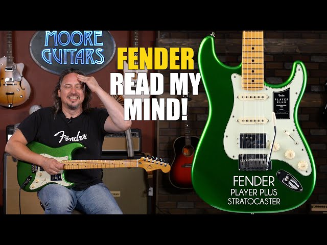 Fender Player Plus HSS Strat {Fender includes your favorite upgrades!}