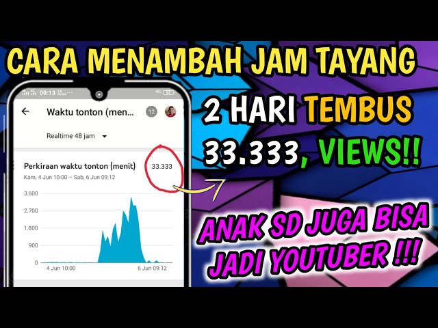 Cara Mendapatkan 1000 Subscriber Dan 4000 Jam Tayang Youtube Tercepat 2020