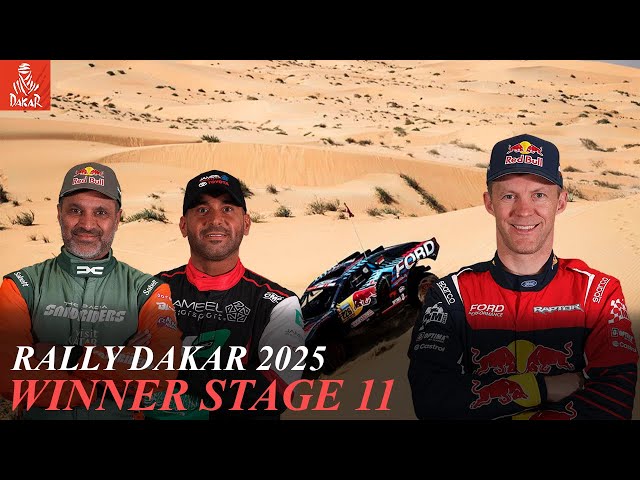 Stage 11 Results Dakar Rally 2025 - Cars. Mattias Ekstrom Wins Stage