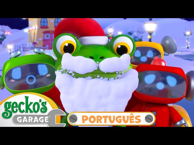 Gecko Noel Salva o Natal! | MARATONA DE NATAL DO GECKO! | Desenhos Animados Infantis em Português