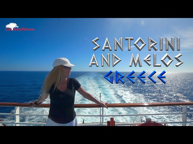 Santorini and Melos, Greece. HDR