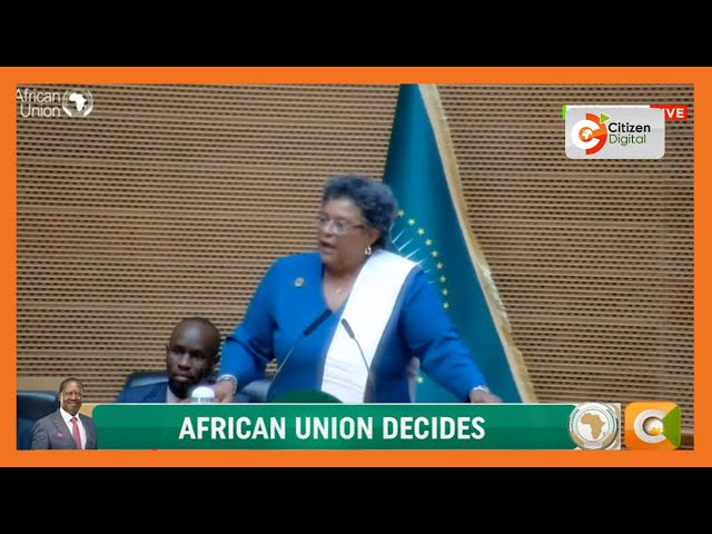 Barbados Prime Minister Mia Mottley Address to the 38th AU Ordinary Summit in Addis Ababa