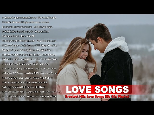 Old but gold Romantic Lovesongs - Compilation - Non stop music - Love songs of 2023