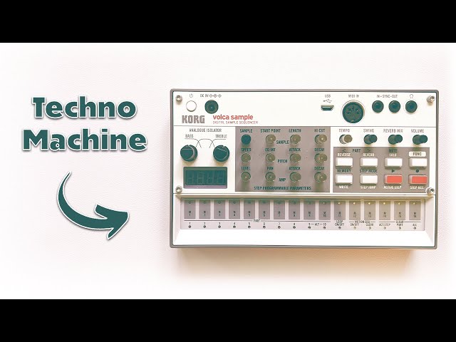 How to Make Minimal Techno | Korg Volca Sample Tutorial