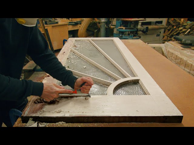 Restoring a 53 year old door