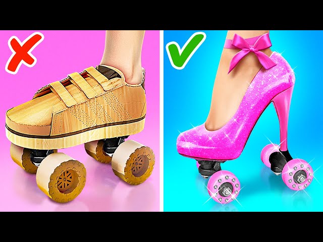 Sebuah Sepatu Barbie yang indah dan BARU 👠 *Gadgets Keren Dan Kerajinan Dengan Barbie* #shorts