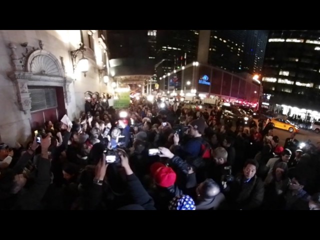 360 Video: Trump Supporters Gather