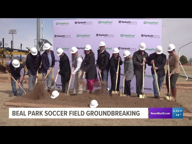 City of Midland breaks ground on soccer complex at Beal Park