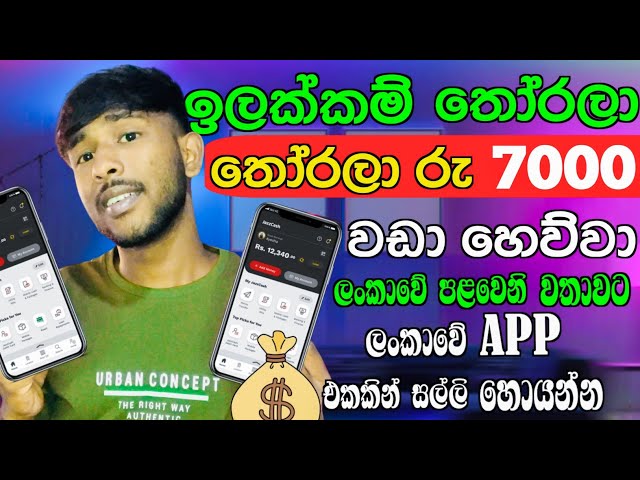 ඉලක්කම් තෝරලා සල්ලි හොයන්න | Online Jobs Sinhala |Online Jobs | Earning Online money