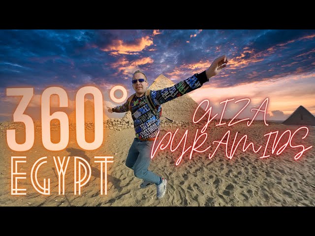 🌐 360 EGYPT 🇪🇬: Walking Tour of the Pyramid of Khafre  - The Giza Pyramids