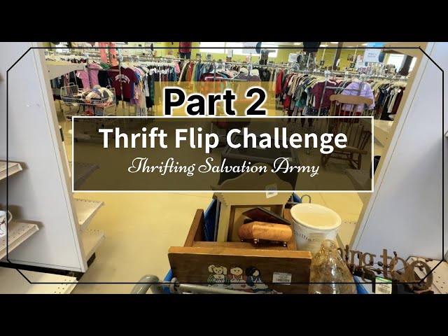 Thrift To Treasure -Thrift Flip Challenge - DIY Home Decor Projects From Goodwill For Profit