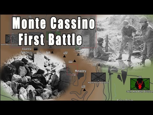 Monte Cassino -  First Battle