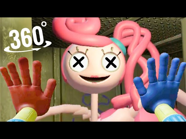 360 VR How to escape Poppy Playtime Chapter 2's Mommy Long Legs