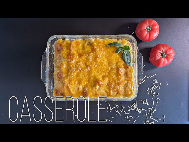 It's so easy that you can cook it everyday! Delicious chiken casserole recipe