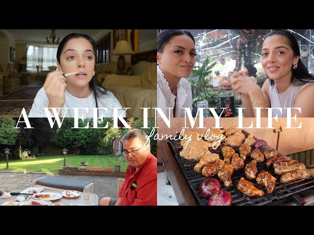 WE'RE BACK! a week in my life vlog: family barbecue, grwm, catch-up Q&A, night-shifts & more!