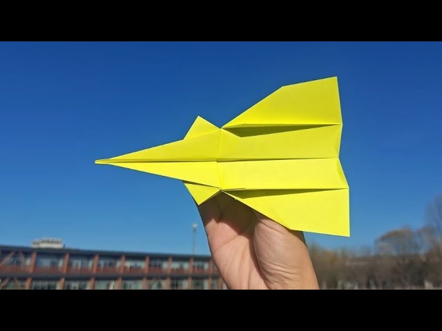 Add Fins to The Most Popular Paper Plane