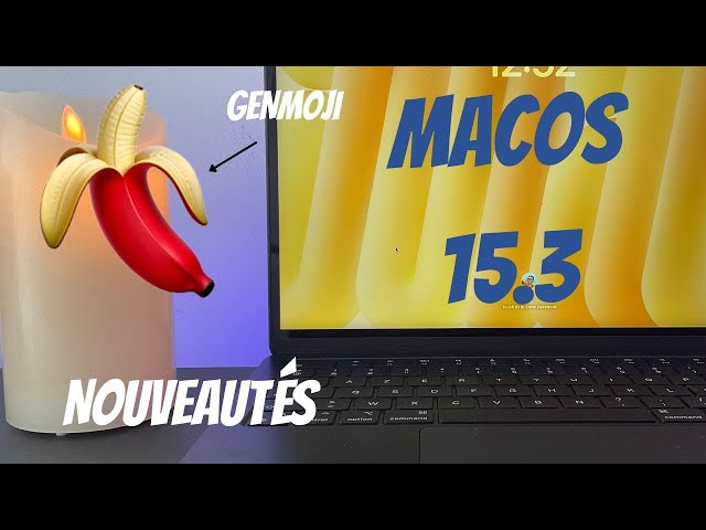 macOS 15.3 : Créer des GENMOJIS avec Apple Intelligence et autres nouveautés sur mac