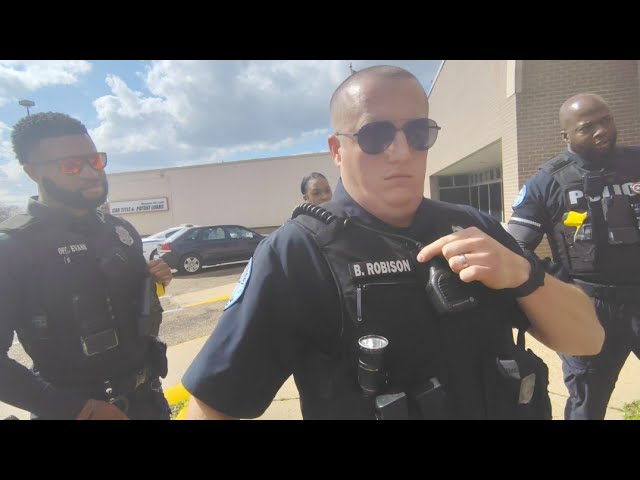 I D refusal!! postal worker calls cops|First Amendment Audit|Pearl Ms.