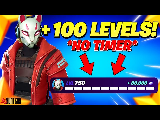 *No Timer* Game Breaking FORTNITE XP GLITCH Map to LEVEL UP FAST