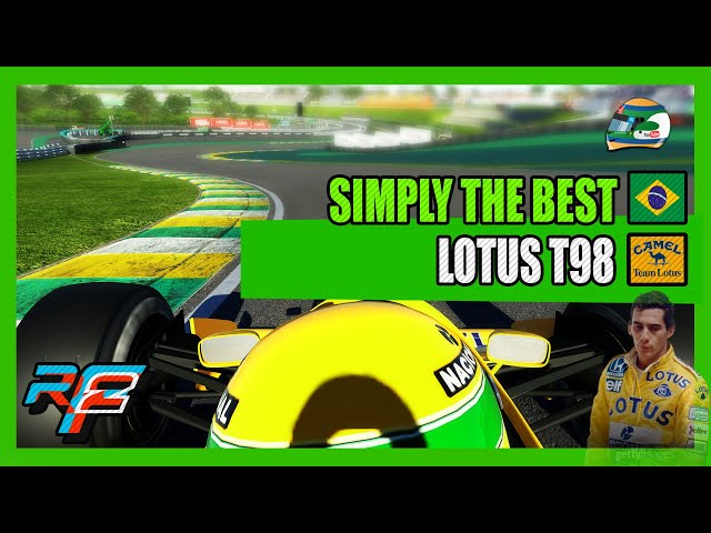 AYRTON SENNA LOTUS T98 - 1987 ONBOARD LAP | RFACTOR  2