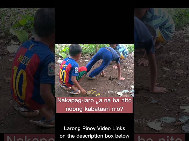 "Atsoy aka Hole-in" Batang Pinoy, Larong Pinoy #Shorts