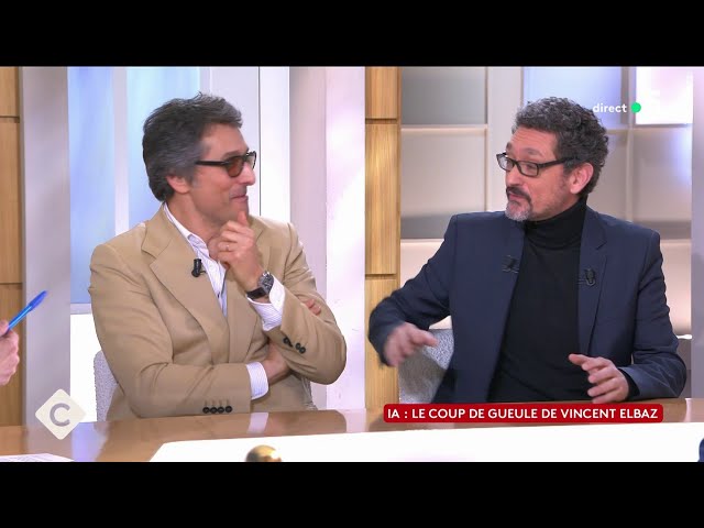 Les artistes alertent contre les dangers de l’IA - C à Vous l’intégrale - 08/02/2025