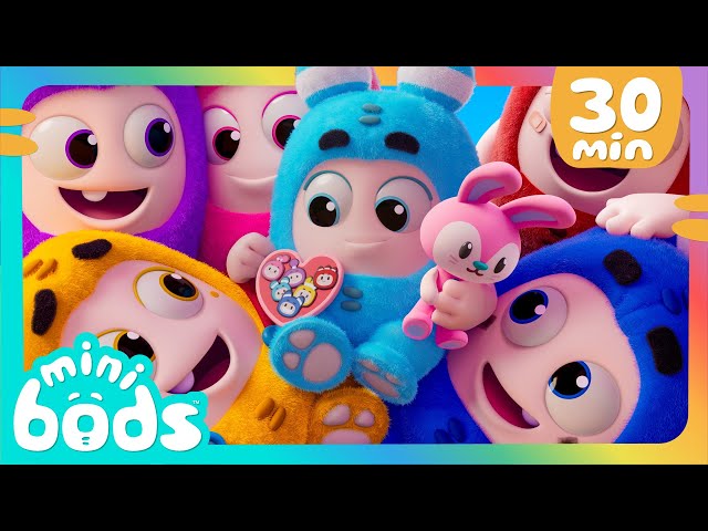 Lulu 💗LOVES💗 the Minibods! | Valentines Day Special | 30 Minutes of Minibods |  Preschool Cartoons