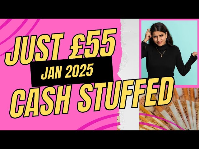 WHAT WEEK ARE WE ON? January 2025 CASH STUFFING All £55 pounds going into CHALLENGES #budgeting #uk