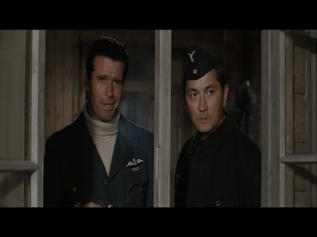 The Great Escape 1963 The Scrounger James Garner scene 4K HDR