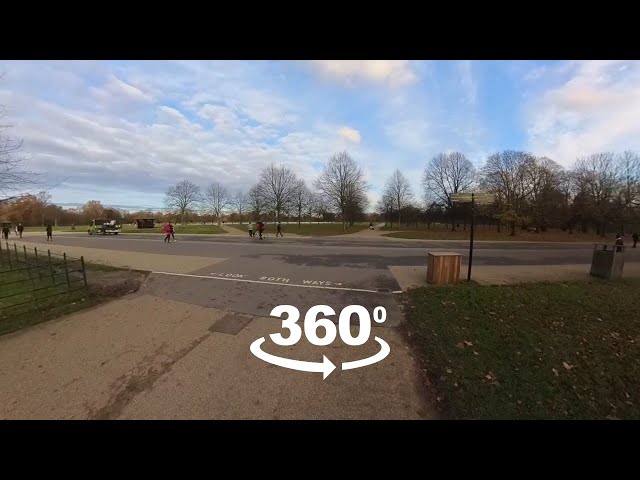 Cycling through Hyde Park - 360 Vlog