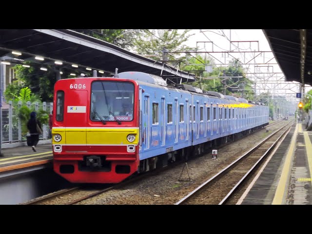 Stasiun Cawang: Kompilasi KRL Commuter Line [4K] | JR 203, JR 205, TM 6000, TM 7000