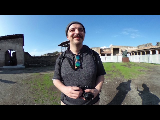 360º Photo Tour of Mount Vesuvius and Pompeii