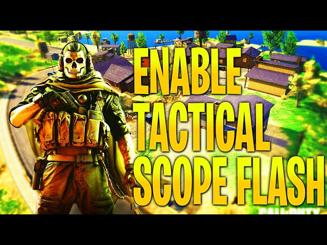 How To Enable ENEMY TACTICAL SCOPE FLASH In Call of Duty Mobile