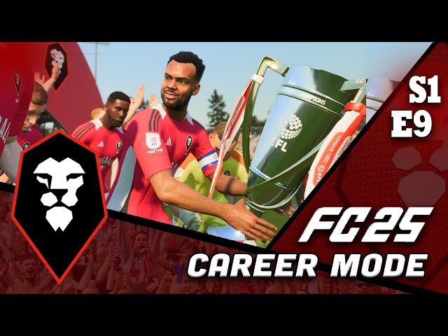 WINNING THE LEAGUE! FC25 Salford RTG Career Mode