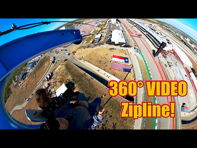 360VIDEO: Zipline Ride in 360 Virtual Reality