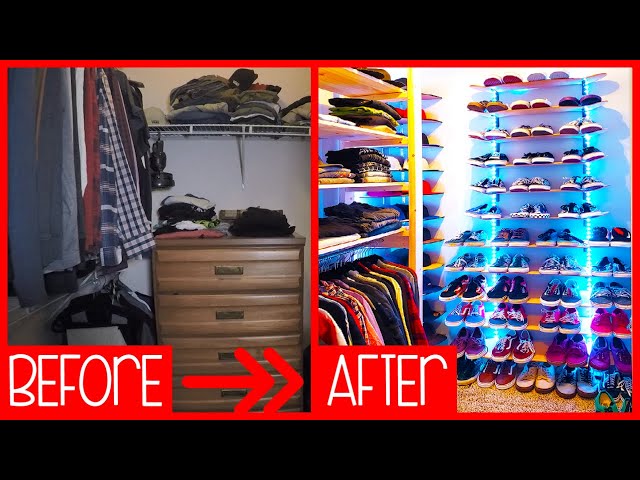 Extreme DIY Closet Makeover