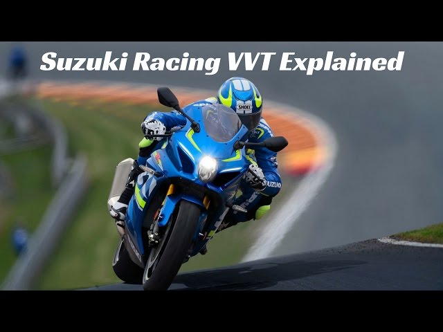 Suzuki's Mechanical VVT (variable valve timing) explained