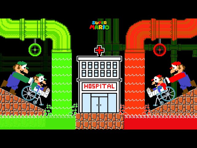 Mario Hospital: What happened to Mario and Luigi legs?