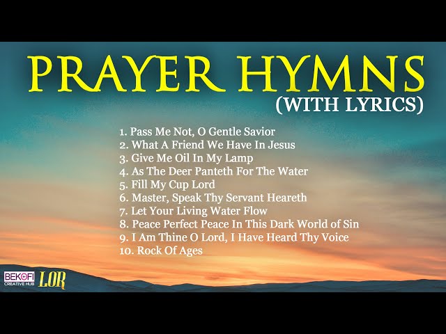 1 Hour of Beautiful Hymns For Relaxing & Prayer With Lyrics