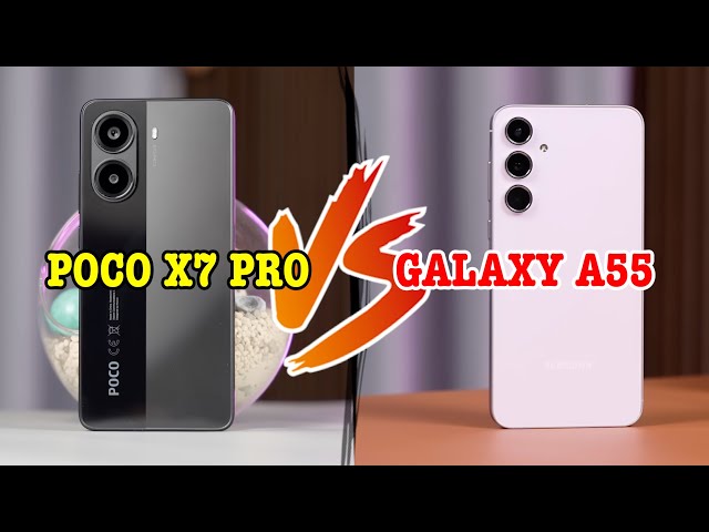 Bằng tiền Xiaomi Poco X7 hơn hẳn Galaxy A55?